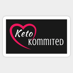 Keto Kommited Sticker